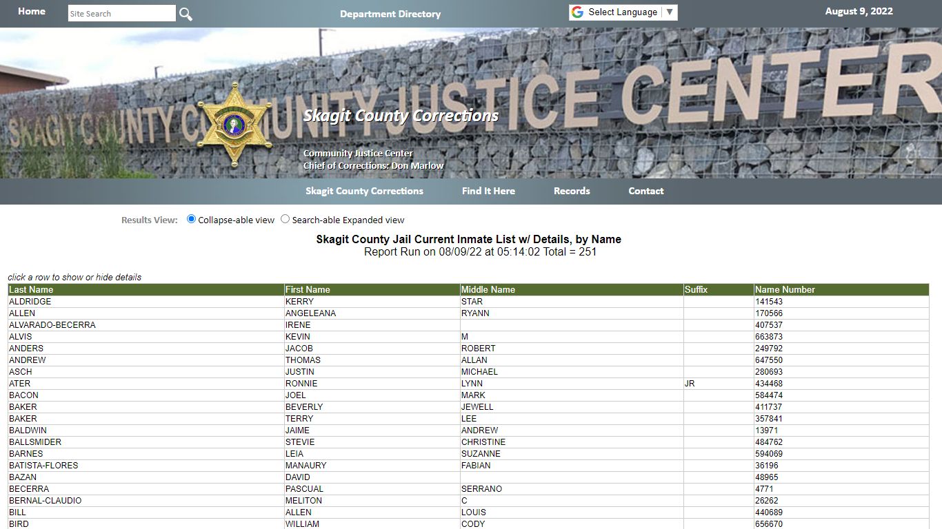 Skagit County Corrections - Skagit County, Washington